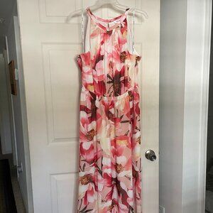 Long floral dress